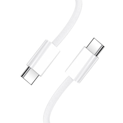 Kabel do danych i ładowania USB-C - USB-C BWOO BO-X284, 60W, 2m, Biały