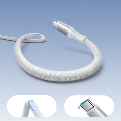 Kabel do danych i ładowania USB-C - USB-C Joyroom S-A28 Flash, 60W, 1m, Biały