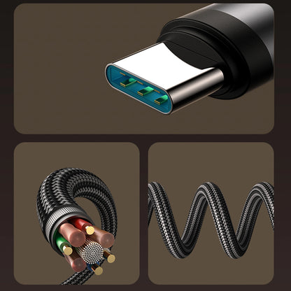 Kabel do danych i ładowania USB-C - USB-C Joyroom S-A56 EnjoyX Angled, 60W, 1.2m, Czarny
