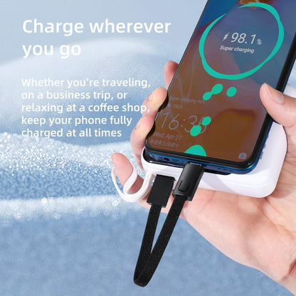Kabel do danych i ładowania USB-C - USB-C Tech-Protect Ultraboost DNA Keychain, 60W, 0.17m, Szary