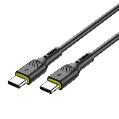 Kabel do danych i ładowania USB-C - USB-C WiWu Wi-C034, 60W, 1.2m, Czarny