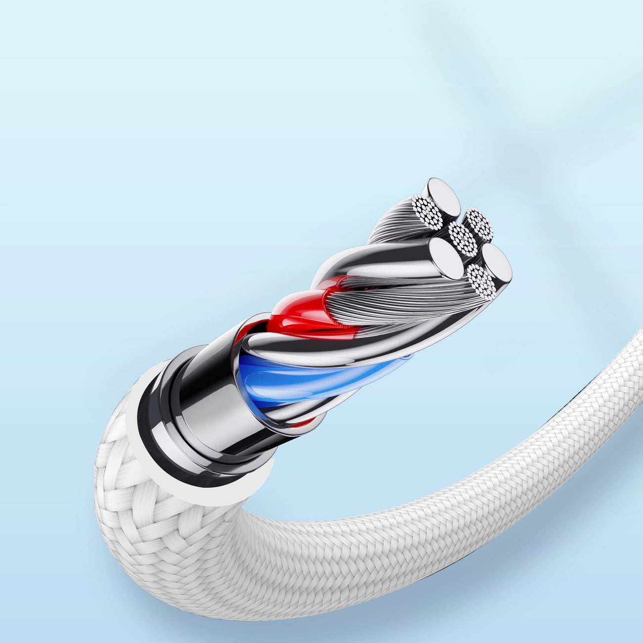 Kabel do danych i ładowania USB-C - Lightning Joyroom S-A10, 20W, 1.2m, Biały