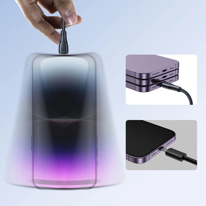 Kabel do danych i ładowania USB-C - Lightning Joyroom S-A11, 20W, 0,25m, Czarny