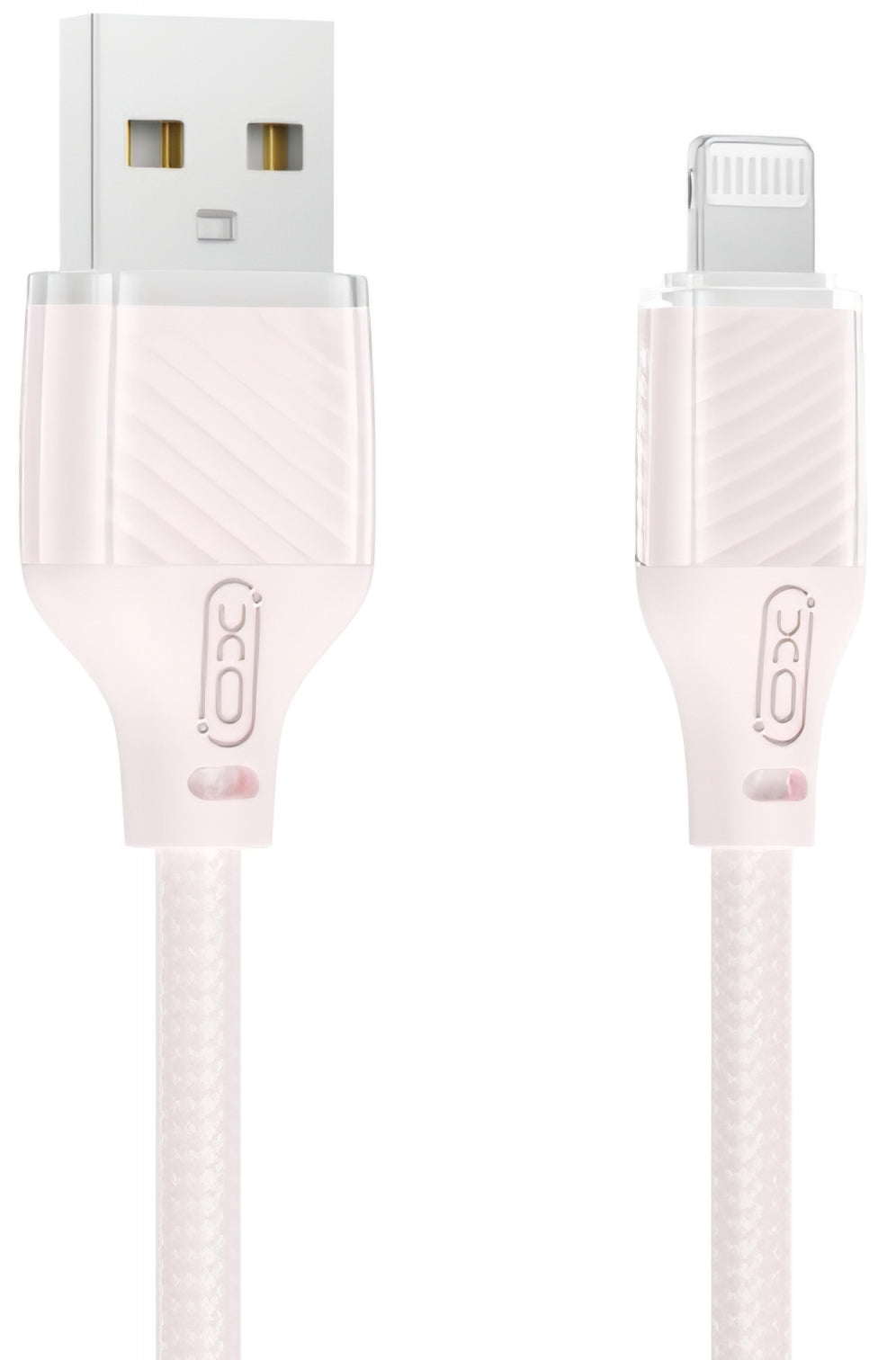 Kabel do danych i ładowania USB-A - Lightning XO Design NB291, 18W, 1m, Różowy