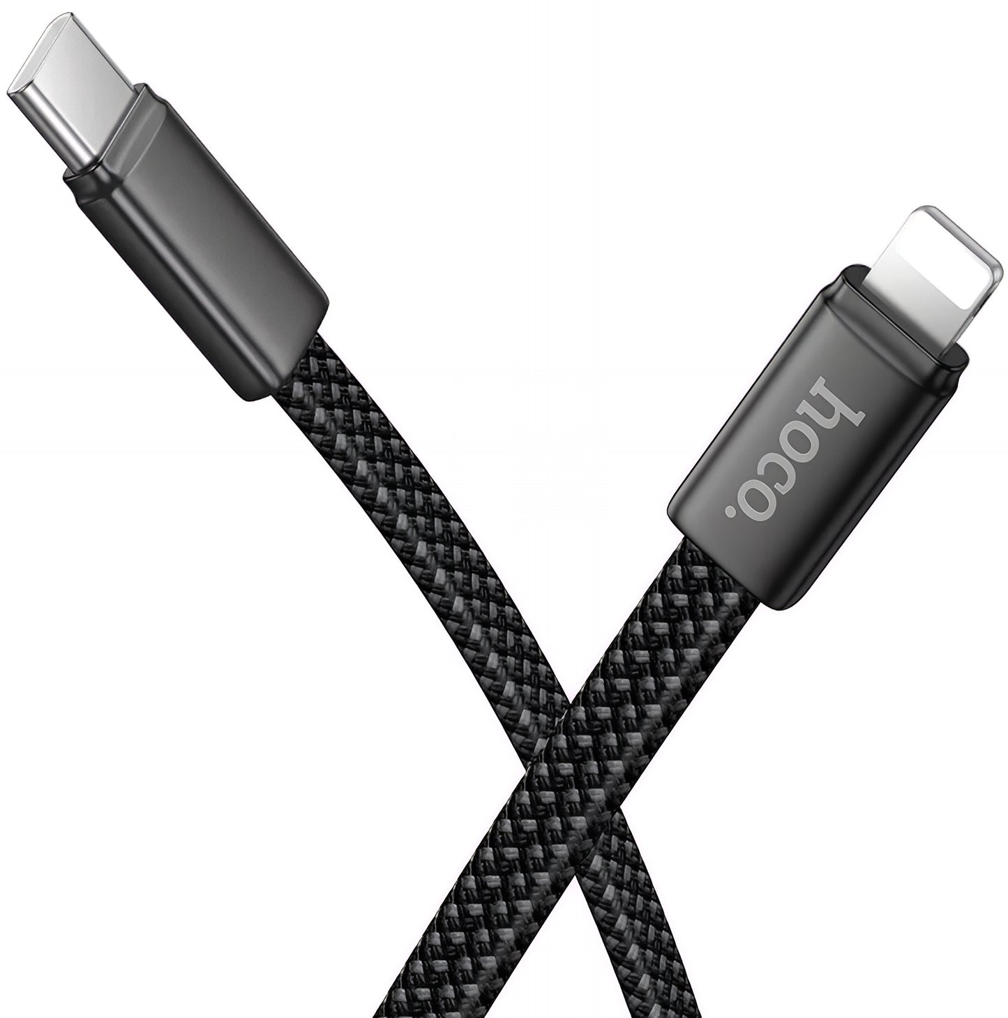 Kabel do danych i ładowania USB-C - Lightning HOCO X125, 30W, 1m, Czarny