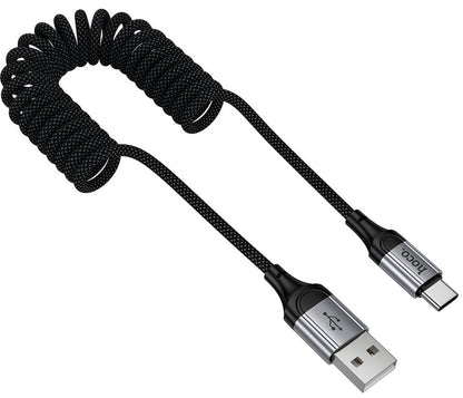 Kabel do danych i ładowania USB-A - USB-C HOCO X121, 18W, 1,5m, Czarny