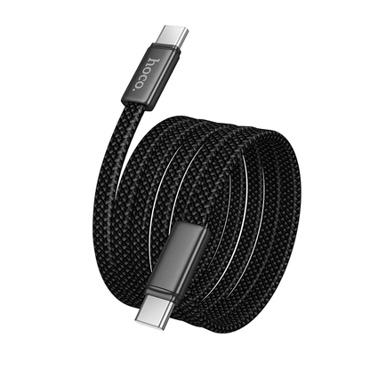 Kabel do danych i ładowania USB-C - USB-C HOCO X125, 60W, 1m, Czarny