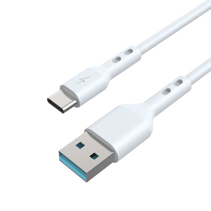 Kabel do przesyłu danych i ładowania USB-A - USB-C BWOO BO-X172C-2M, 15W, 2m, biały