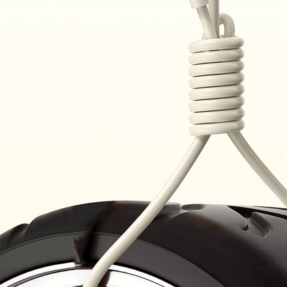 Kabel do przesyłu danych i ładowania USB-A - Lightning Dudao L7SL, 18W, 1m, Beżowy
