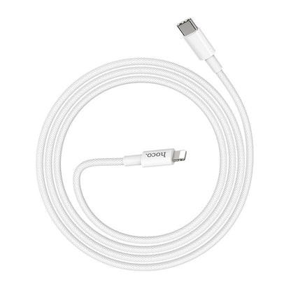 Kabel do danych i ładowania USB-C - Lightning HOCO X56, 20W, 1m, Biały