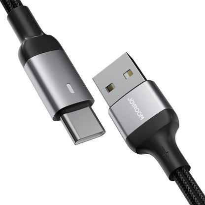Kabel do danych i ładowania USB-A - USB-C Joyroom A10, 18W, 1.2m, Czarny