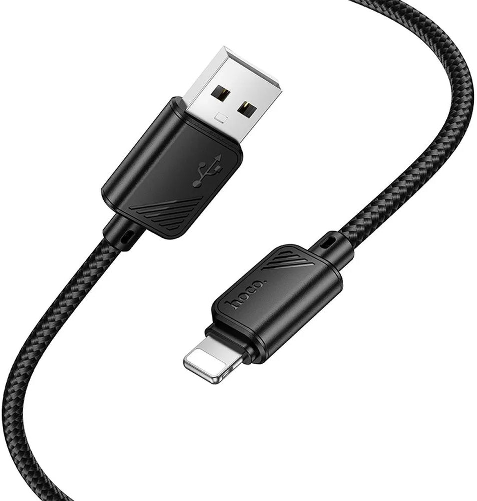 Kabel do danych i ładowania USB-A - Lightning HOCO X113, 18W, 1m, Czarny