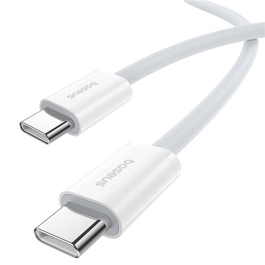Kabel do danych i ładowania USB-C - USB-C Baseus Superior Series 2, 30W, 1m, Biały P10365200211-00