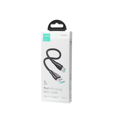 Kabel do danych i ładowania USB-C - Lightning Joyroom S-A11, 20W, 0,25m, Czarny