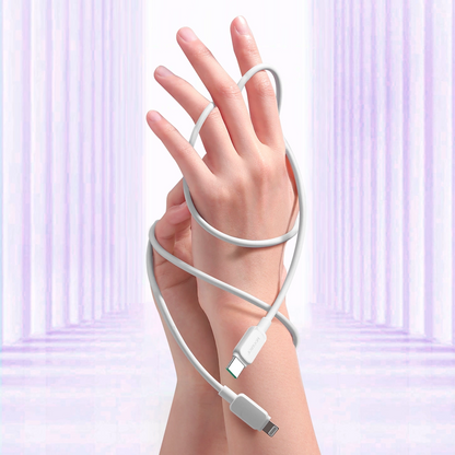 Kabel do danych i ładowania USB-C - Lightning Joyroom S-A14, 30W, 1.2m, Biały