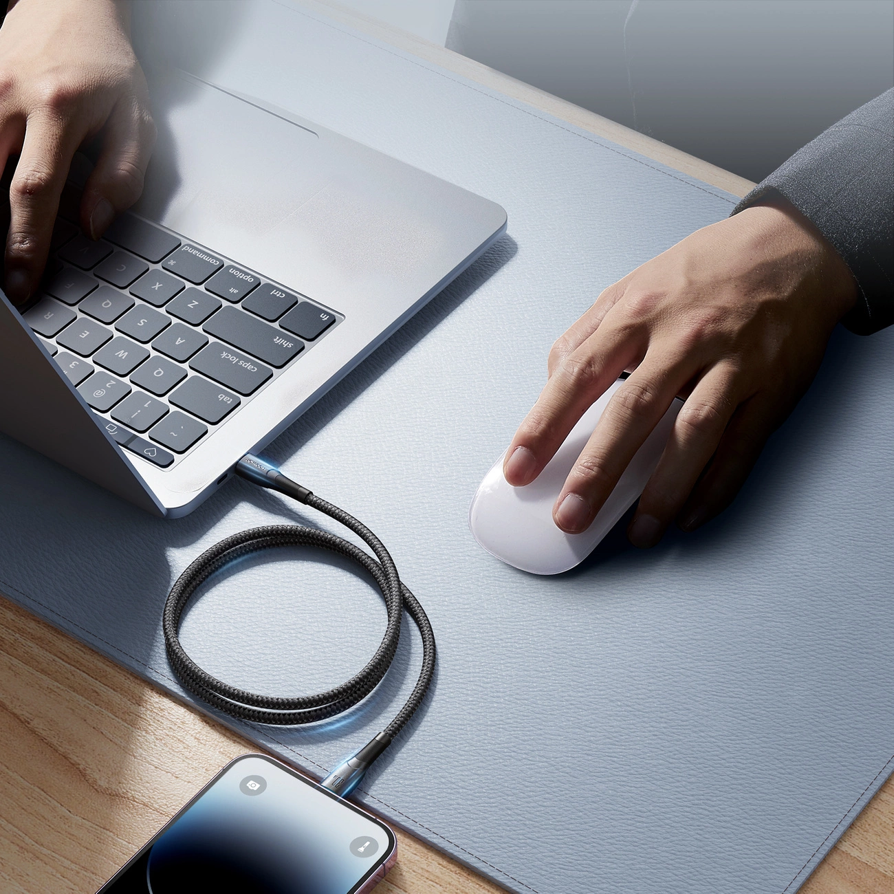 Kabel do danych i ładowania USB-C - Lightning Joyroom S-A32, 30W, 1m, Czarny