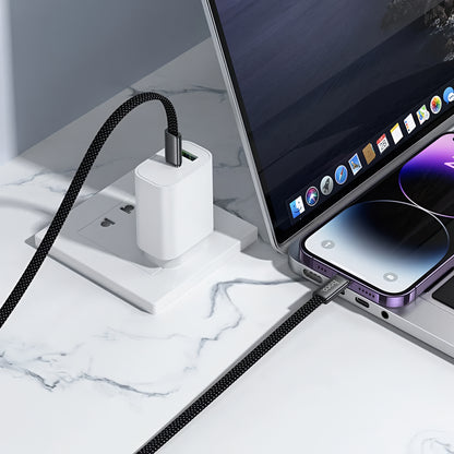 Kabel do danych i ładowania USB-C - Lightning HOCO X125, 30W, 1m, Czarny