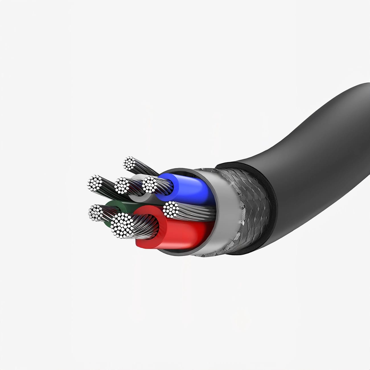 Kabel do danych i ładowania USB-C - USB-C UGREEN US300, 100W, 2m, Czarny