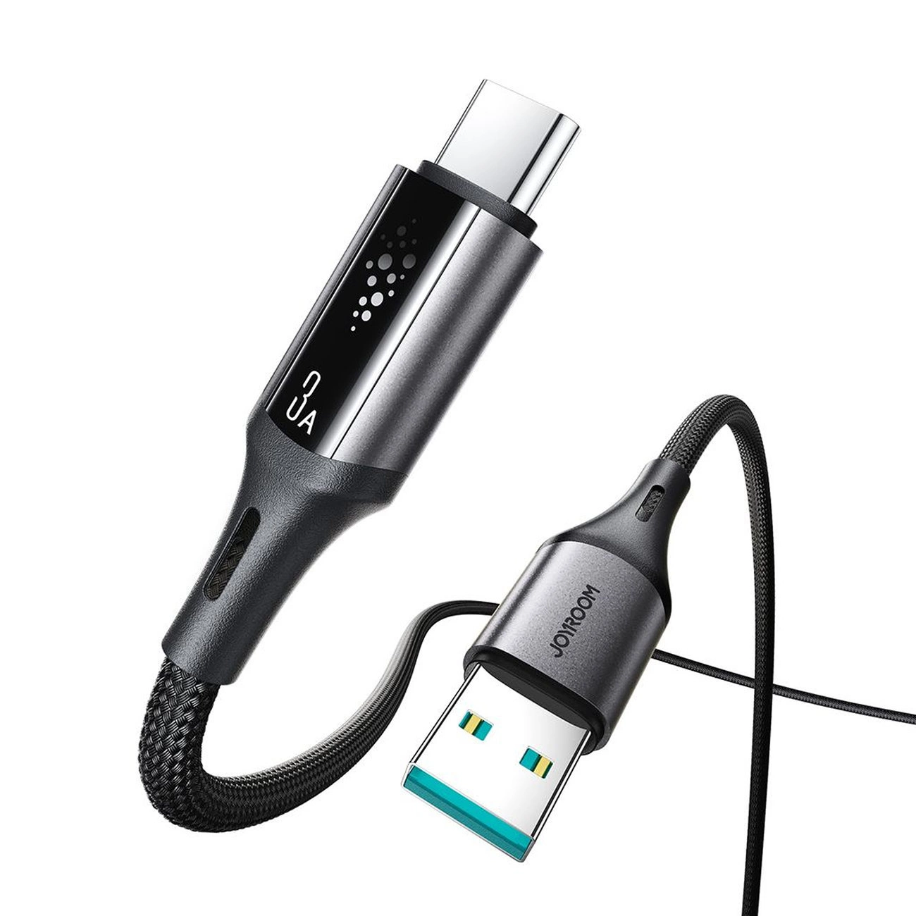 Kabel do danych i ładowania USB-A - USB-C Joyroom S-A60 StarTalk, 18W, 1.2m, Czarny