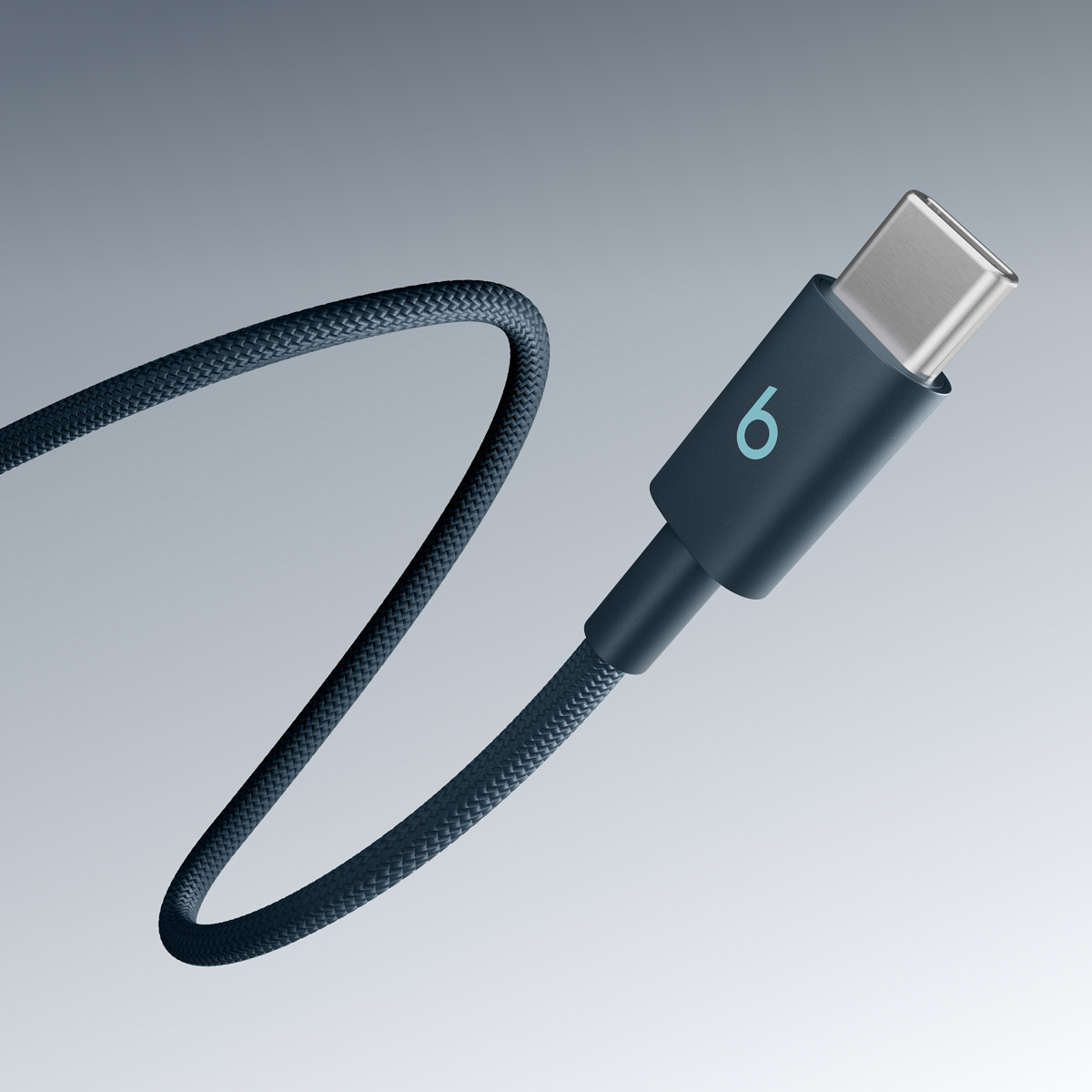 Kabel USB-C do USB-C Beats, 1,5m, Niebieski MDGE4ZM/A