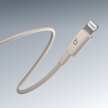 Kabel do danych i ładowania USB-C - Lightning Beats, 1,5 m, Beżowy MDGL4ZM/A