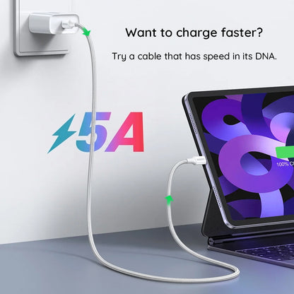 USB-C Data and Charging Cable - USB-C UGREEN L502, 100W, 1m, Orange