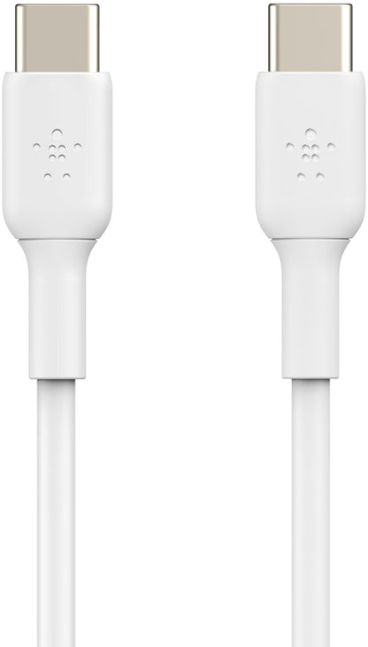 Kabel do przesyłu danych i ładowania USB-C - USB-C Belkin BoostCharge, 60W, 2m, biały CAB003bt2MWH