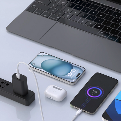 Kabel do przesyłu danych i ładowania USB-C - USB-C Dudao L9C Max, 240W, 1,2m, biały