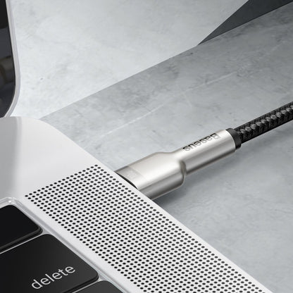 Kabel USB-C do USB-C Baseus Cafule, 100W, 2m, Czarny CATJK-D01