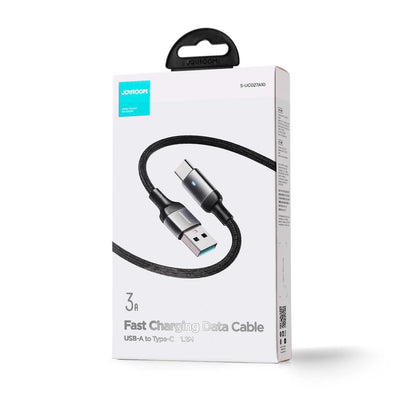 Kabel do danych i ładowania USB-A - USB-C Joyroom A10, 18W, 1.2m, Czarny