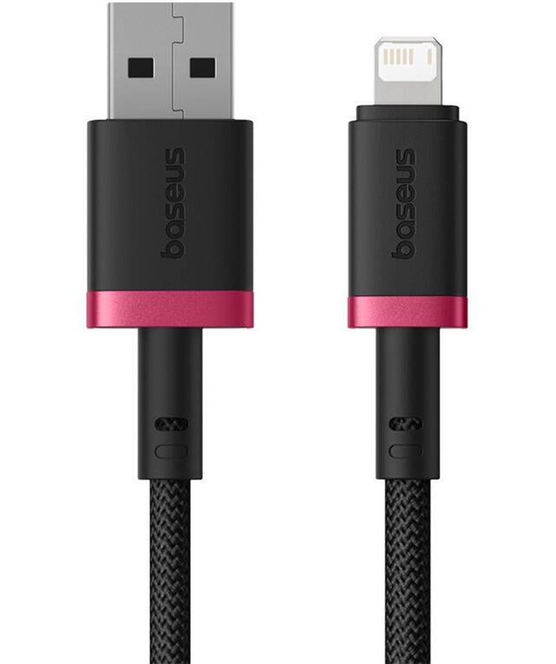 Kabel do danych i ładowania USB-A - Lightning Baseus Dura Series, 18W, 2m, Czerwony P10377801U01-03
