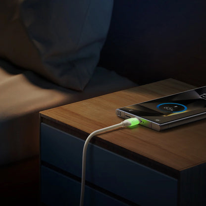 Kabel do danych i ładowania USB-A - USB-C Joyroom S-A53, 30W, 2m, Beżowy