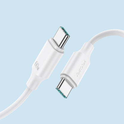 Kabel do danych i ładowania USB-C - USB-C Joyroom S-A9, 60W, 1m, Biały