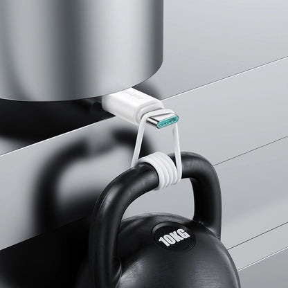Kabel do danych i ładowania USB-A - USB-C Joyroom S-A9, 20W, 1m, Biały