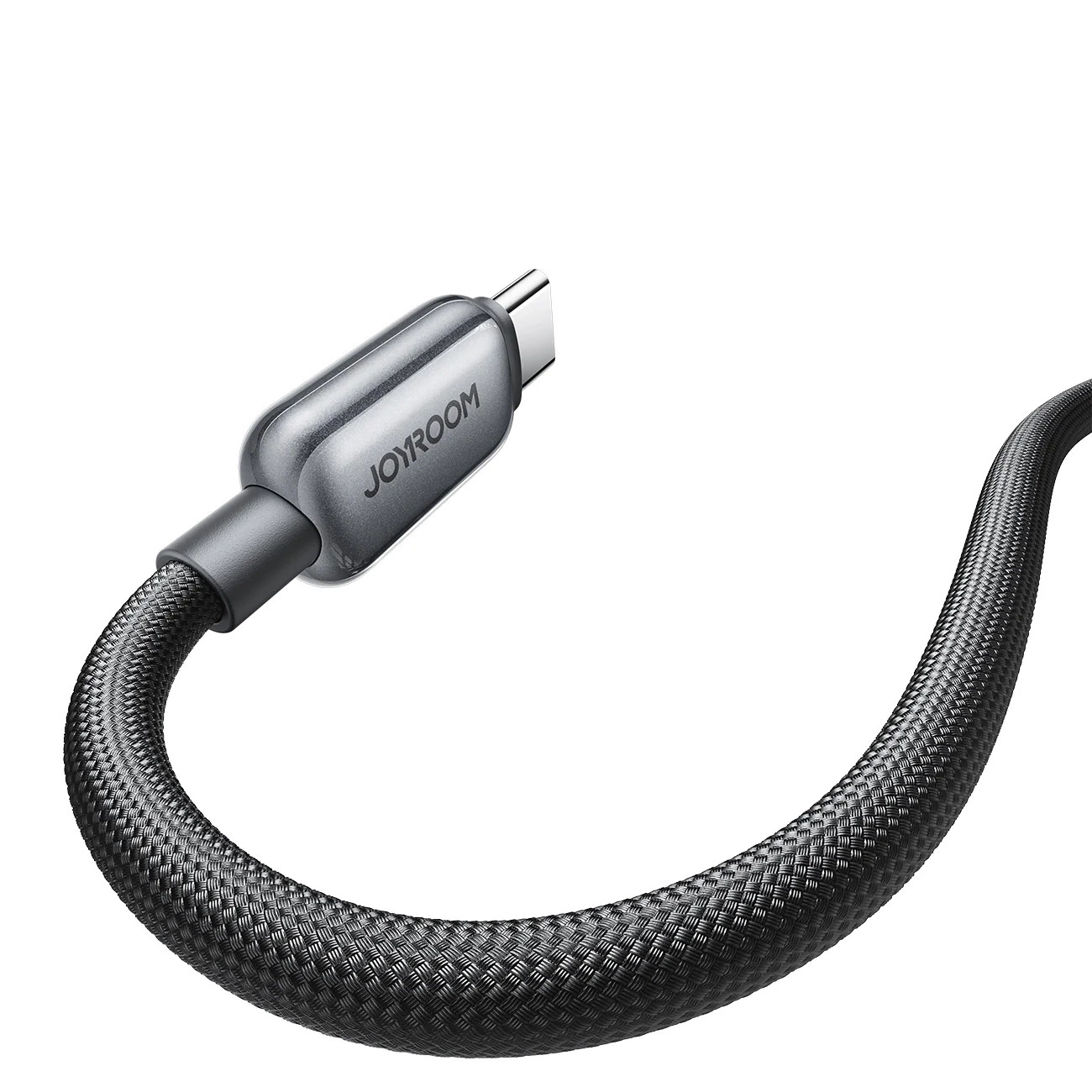 Kabel do danych i ładowania USB-A - Lightning Joyroom S-A55 StarFlight Display, 18W, 1.2m, Czarny