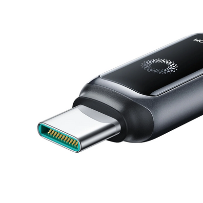 Kabel do danych i ładowania USB-C - Lightning Joyroom S-A55 StarFlight Display, 30W, 1.2m, Czarny