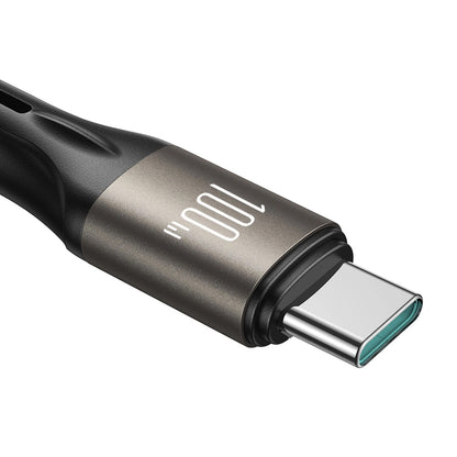 USB-C Data and Charging Cable - USB-C Joyroom S-A25 Light-Speed, 100W, 1.2m, Black