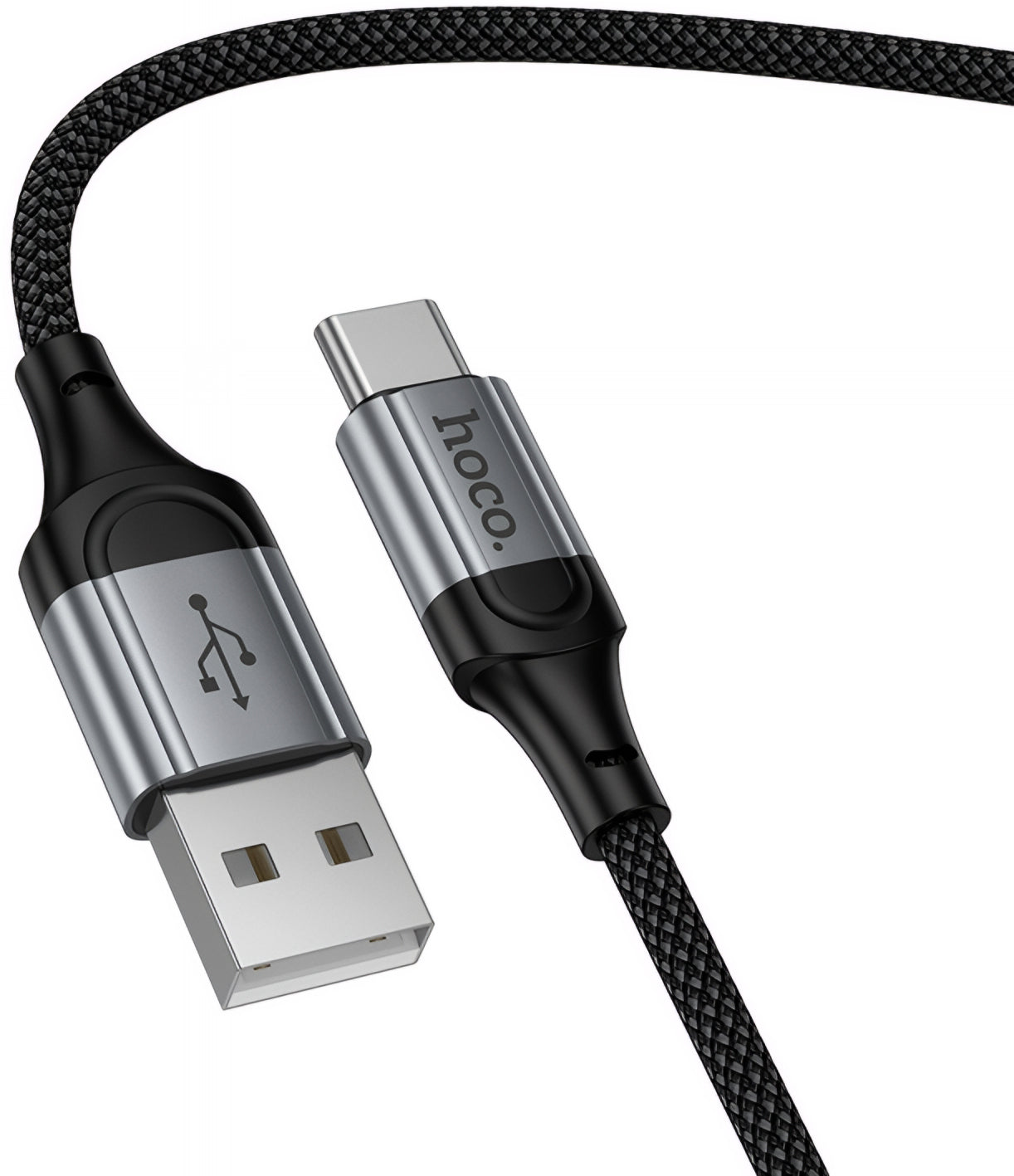 Kabel do danych i ładowania USB-A - USB-C HOCO X121, 18W, 1,5m, Czarny