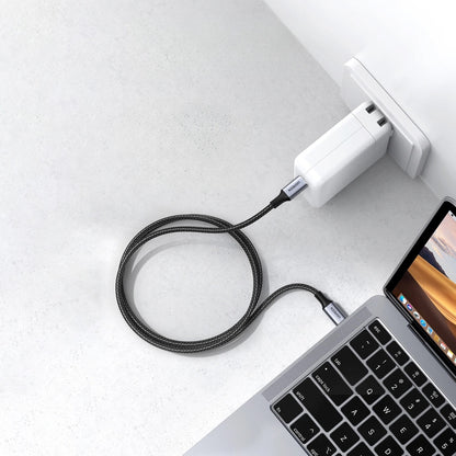 Kabel do danych i ładowania USB-C - USB-C UGREEN US316, 100W, 0,5m, Szary