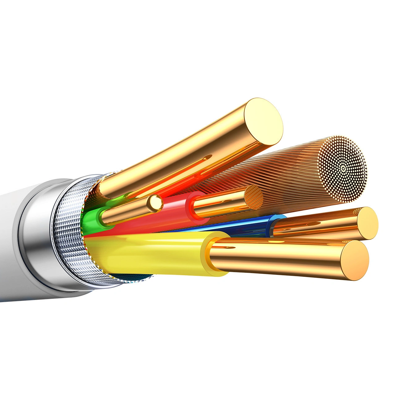 Kabel do danych i ładowania USB-C - USB-C Joyroom S-A59 Vibrant, 60W, 1.2m, Biały