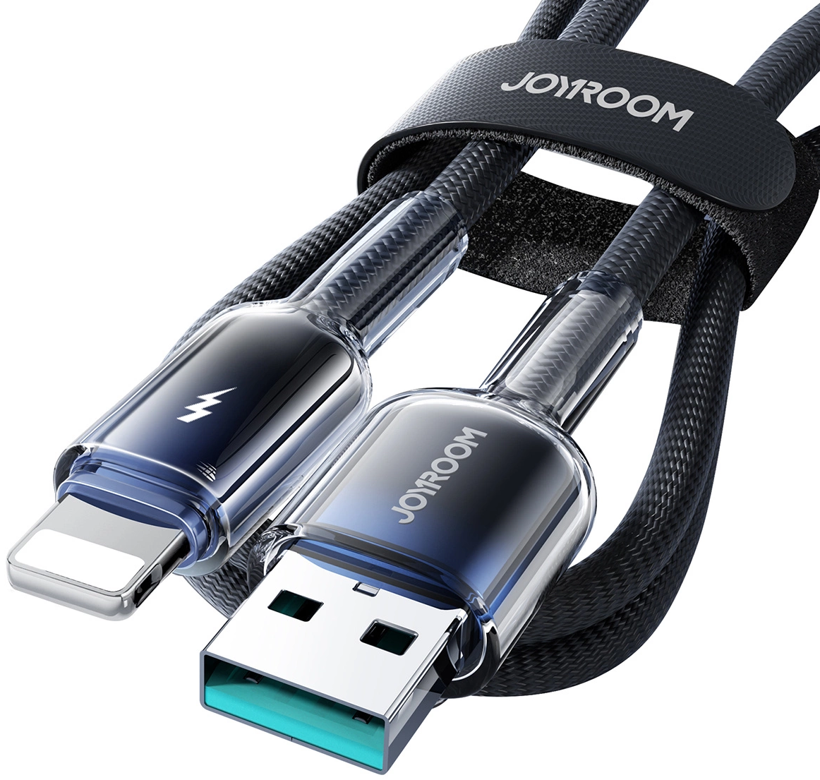 USB-A to Lightning Data and Charging Cable Joyroom S-A42, 18W, 1.2m, Black