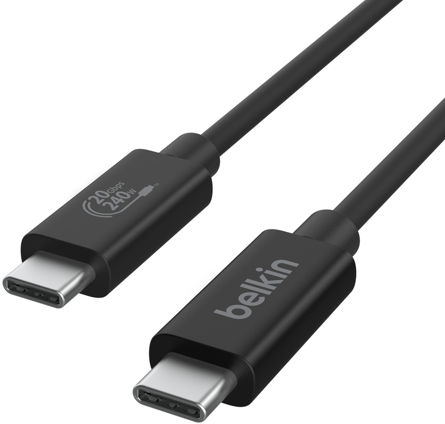 USB-C Data and Charging Cable - USB-C Belkin Connect, 240W, 2m, Black INZ004bt2MBK