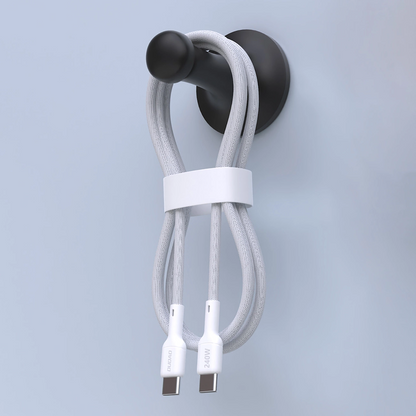 Kabel do przesyłu danych i ładowania USB-C - USB-C Dudao L9C Max, 240W, 1,2m, biały