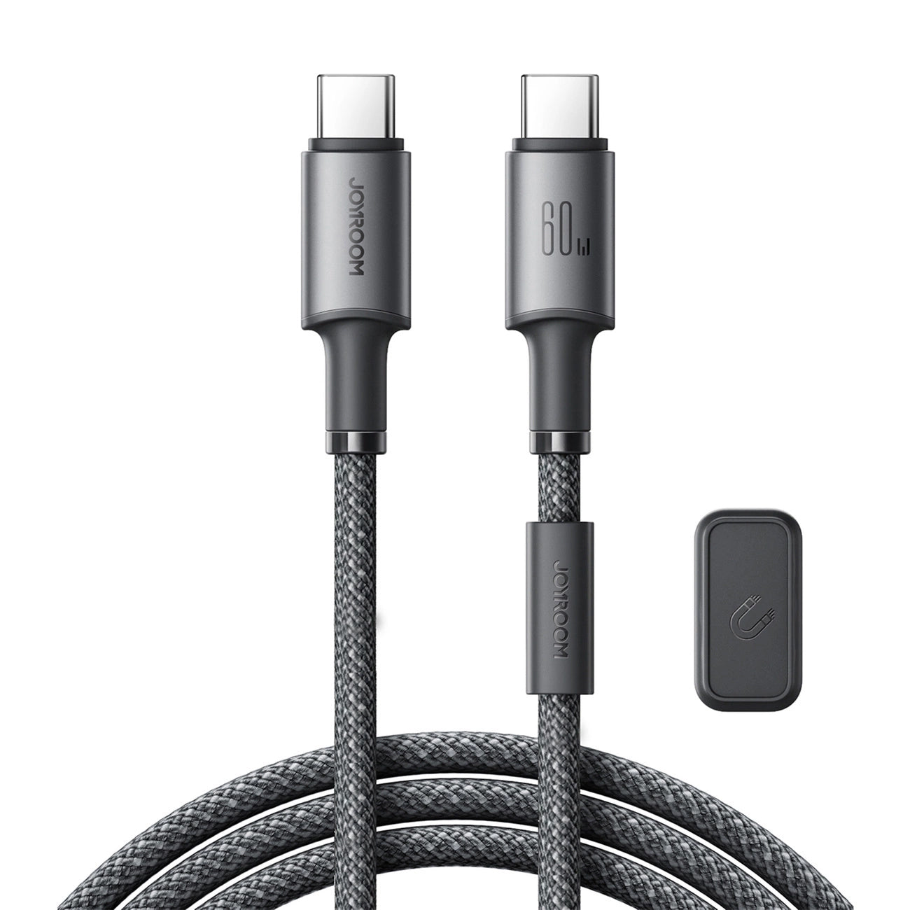 Kabel do danych i ładowania USB-C - USB-C Joyroom S-A50, 60W, 1.2m, Szary