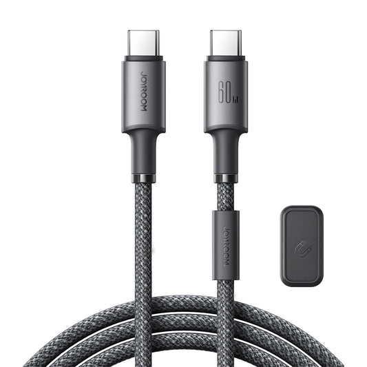 Kabel do danych i ładowania USB-C - USB-C Joyroom S-A50, 60W, 1.2m, Szary