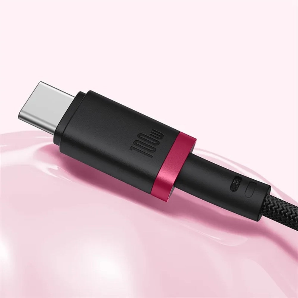 Kabel do danych i ładowania USB-C - USB-C Baseus Dura Series, 240W, 1m, Czerwony P10377803U03-01