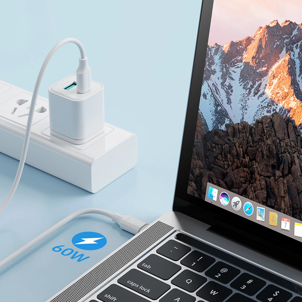 Kabel do danych i ładowania USB-C - USB-C Joyroom S-A9, 60W, 1m, Biały