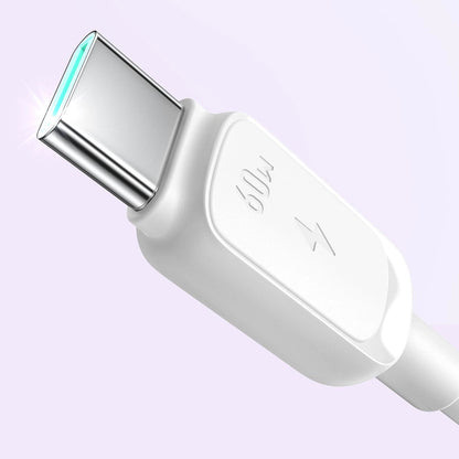 Kabel do danych i ładowania USB-C - USB-C Joyroom S-A14, 60W, 1.2m, Biały