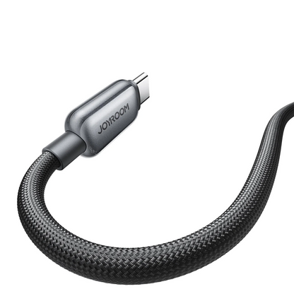 Kabel do danych i ładowania USB-C - Lightning Joyroom S-A55 StarFlight Display, 30W, 1.2m, Czarny