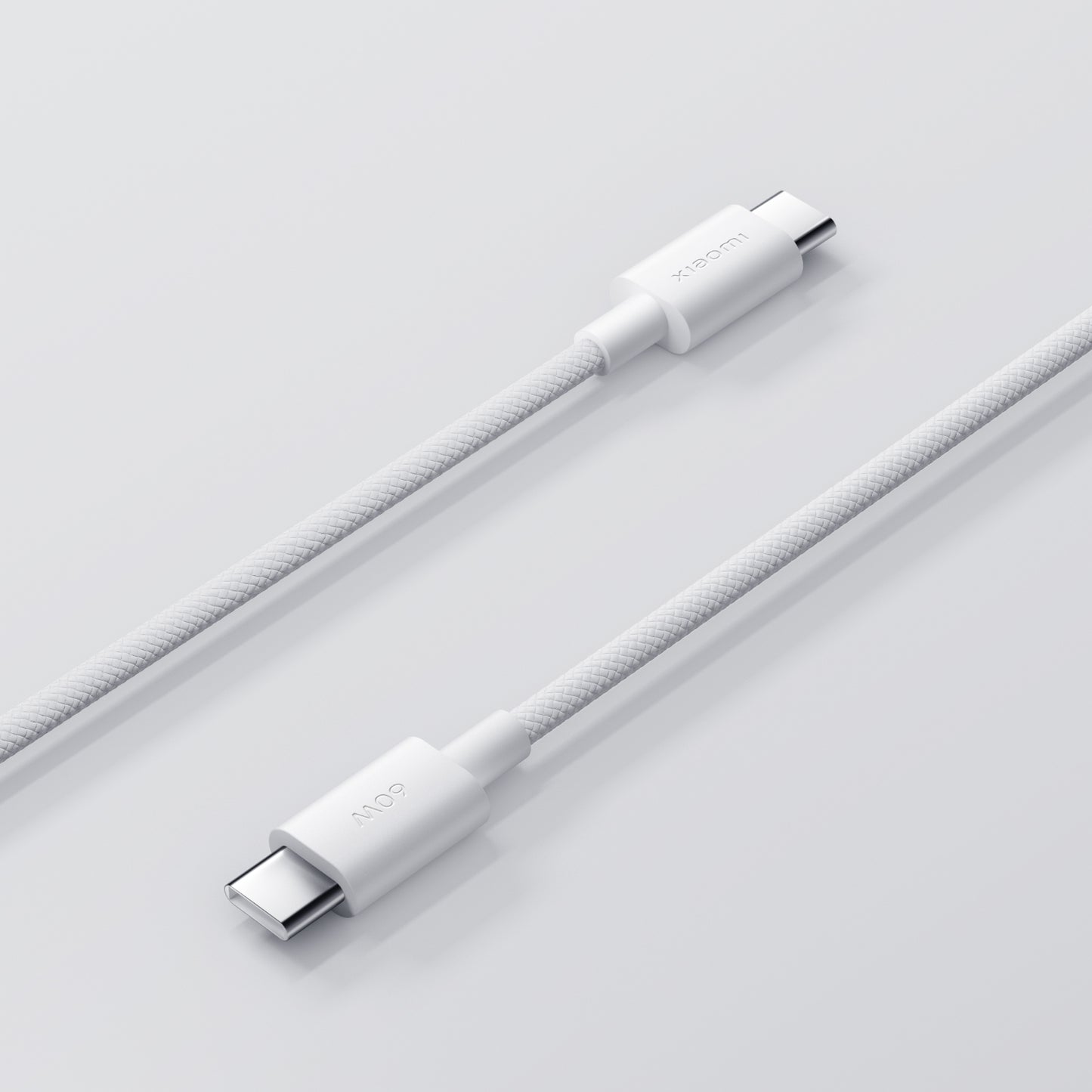 Kabel do danych i ładowania USB-C - USB-C Xiaomi, 60W, 1m, Biały BHR0878GL